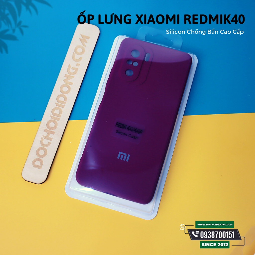 Ốp Lưng Xiaomi Redmi K40 Silicon Chống Bẩn Cao Cấp