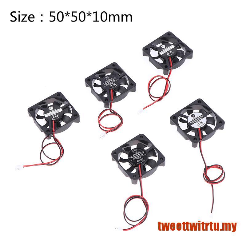 Quạt Tản Nhiệt Trtu Dc 5010 5012 5v12v24v Cho Điện Thoại Máy In 3d