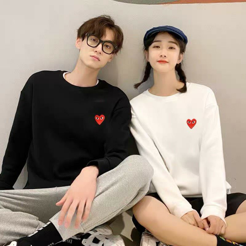 [TATO] Áo Sweater In Hình Trái Tim Cực Đẹp Cho Cả Nam Và Nữ Mẫu Mới