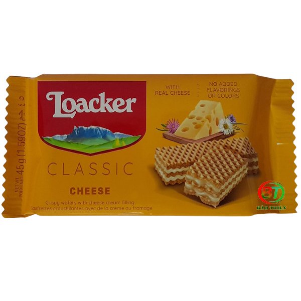 (Nhiều vị) Bánh xốp hiệu Loacker gói 45g