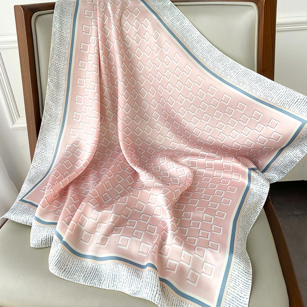 Khăn Choàng Cổ Hình Vuông 70 * 70cm Dành Cho Nữ