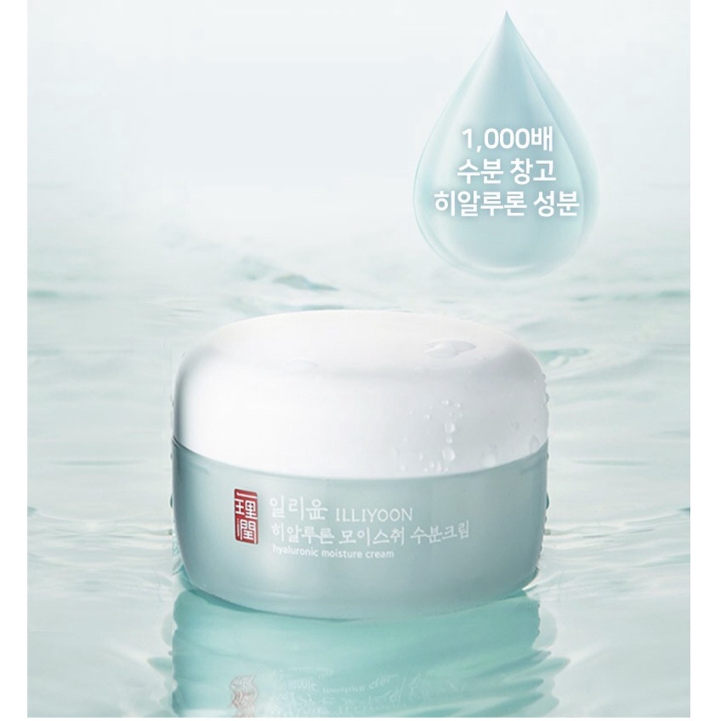 Kem dưỡng ẩm Illiyoon Hyaluronic Moisture Cream 100ml Hàn Quốc
