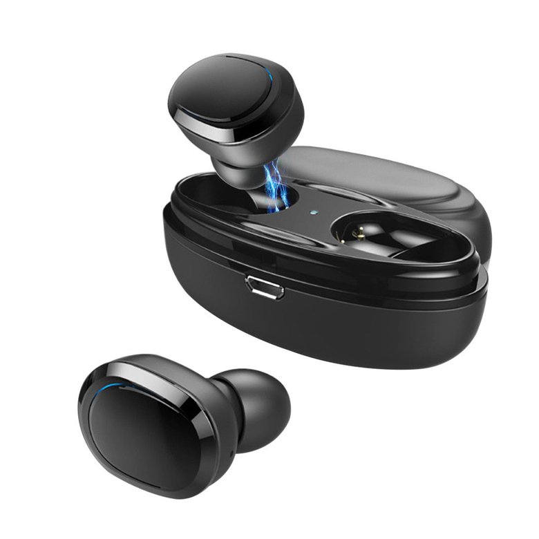 PK Mini Portable Wireless Headphones Two Wireless Stereo In-Ear Earbud Headset