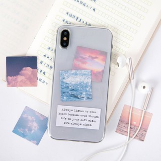 Bộ 45 sticker bầu trời cỡ mini