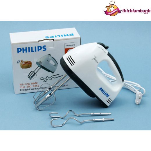 [FREESHIP] Máy Đánh Trứng Philip 7 tốc độ, Máy đánh trứng cầm tay, nhồi bột làm bánh tiện lợi