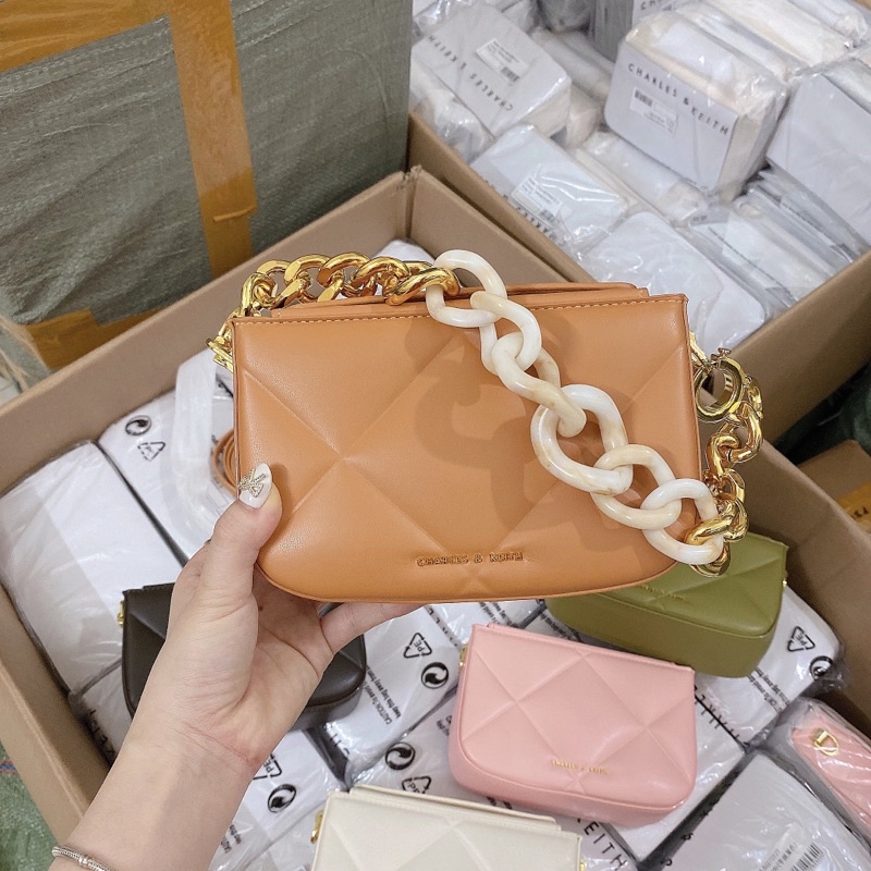 Túi dáng hộp size 18cm hàng đẹp