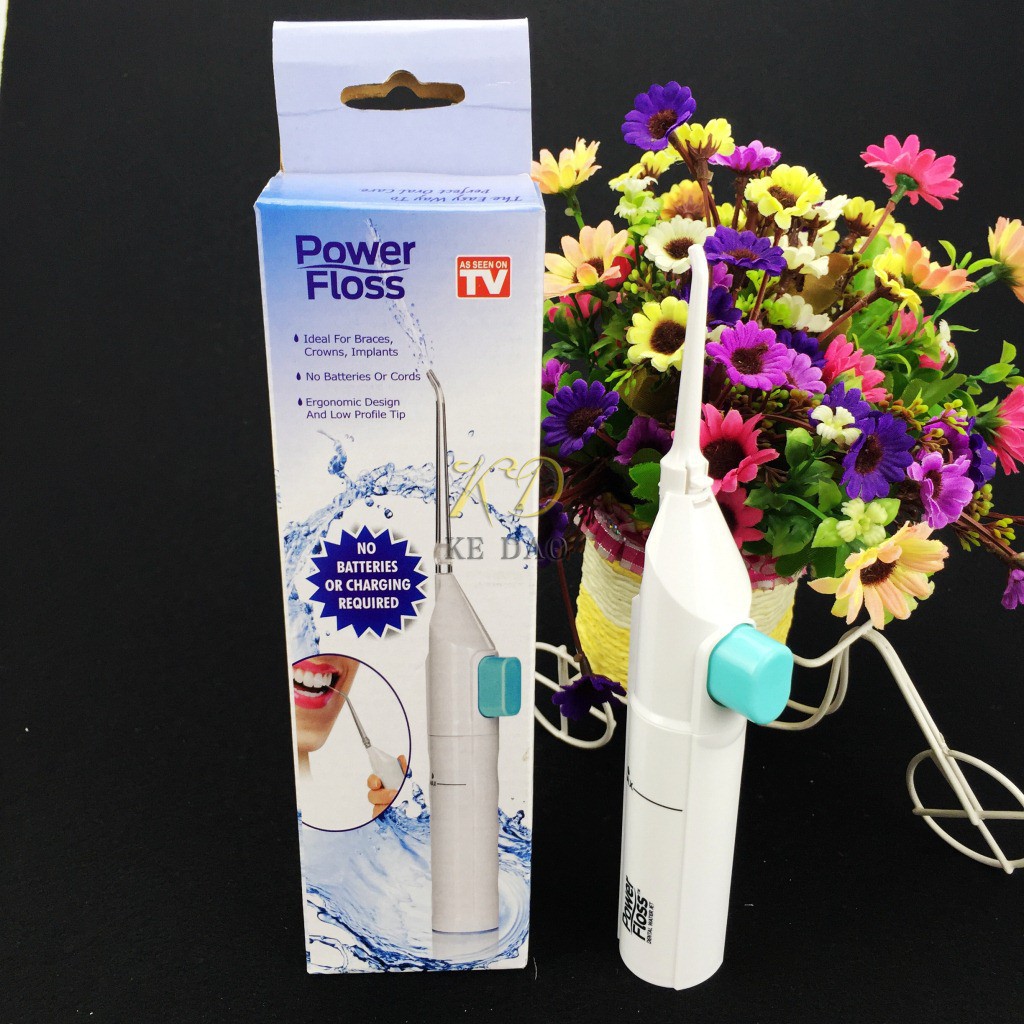 MÁY CHĂM SÓC VỆ SINH RĂNG MIỆNG POWER FLOSS (TRẮNG)