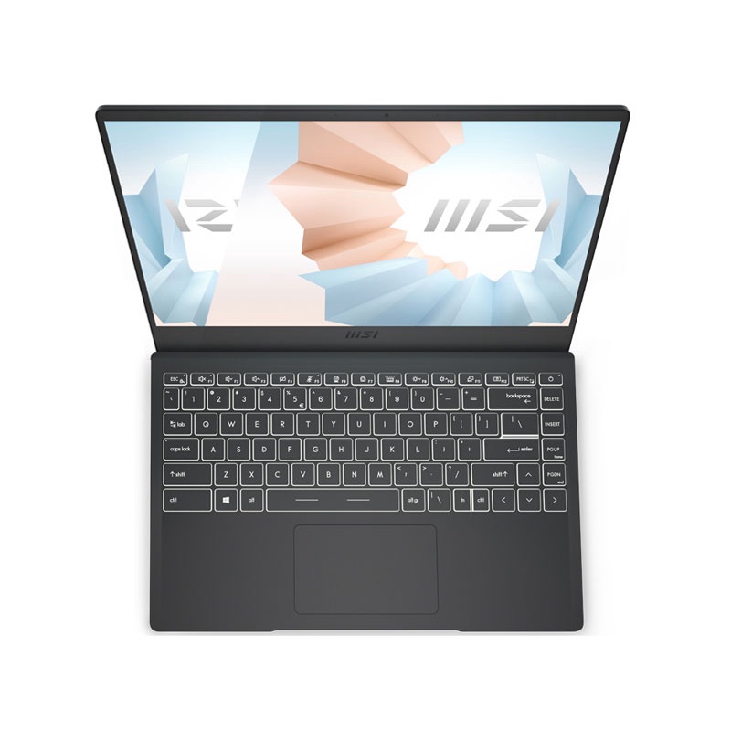 Laptop MSI Modern 14 B11MOU-1033VN ( i7-1195G7 Gen 11th/8GB DDR4/SSD 512GB PCIe/VGA Onboard/14.1 FHD IPS/Win11 Gray