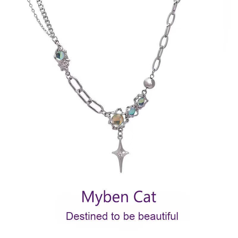 iF YOU Vòng cổ   mặt đính đá thời trang cho nữ