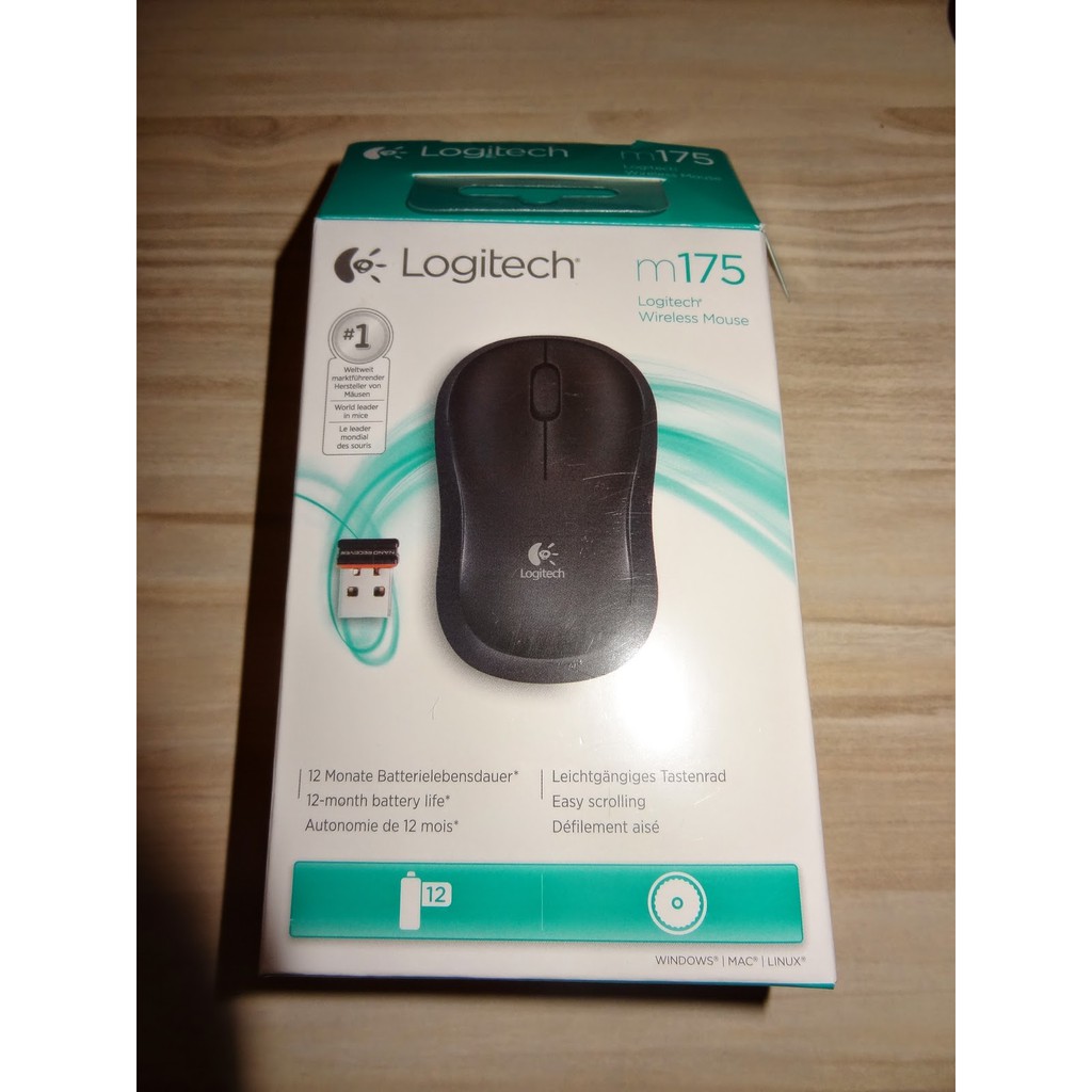 Chuột Không Dây 💎𝓕𝓡𝓔𝓔𝓢𝓗𝓘𝓟💎 Mouse Ko Dây Logitech Laser M175 (BH 6 Tháng) SPTECH COMPUTER