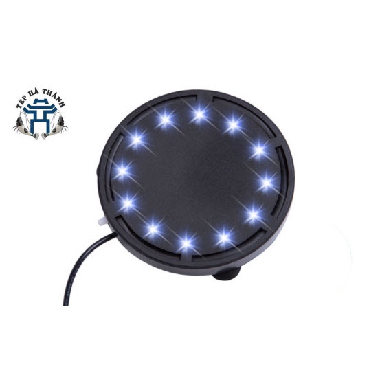 Đèn Led Tròn - Đĩa Sủi Khí Nhiều Màu Sắc Trang Trí Bể Cá Cảnh