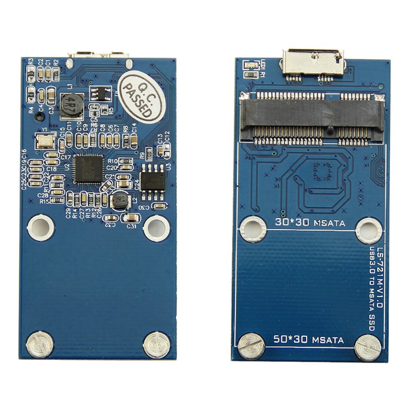 Hộp Đựng Thẻ Chuyển Đổi Usb 3.0 Sang Msata Ssd | BigBuy360 - bigbuy360.vn