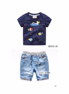 Set bé trai tay ngắn