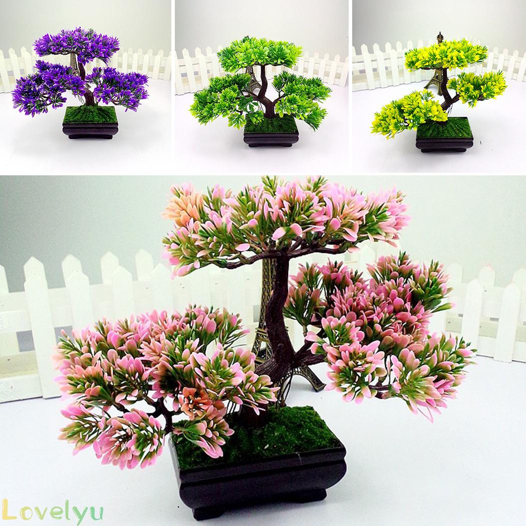 Cây Bonsai Giả Trang Trí Bàn Làm Việc