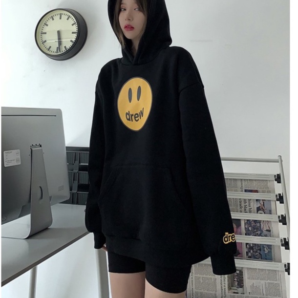 Áo Nữ, Áo Hoodies Mặt Cười DREW Chất Nỉ Ngoại Siêu Hot hit | BigBuy360 - bigbuy360.vn