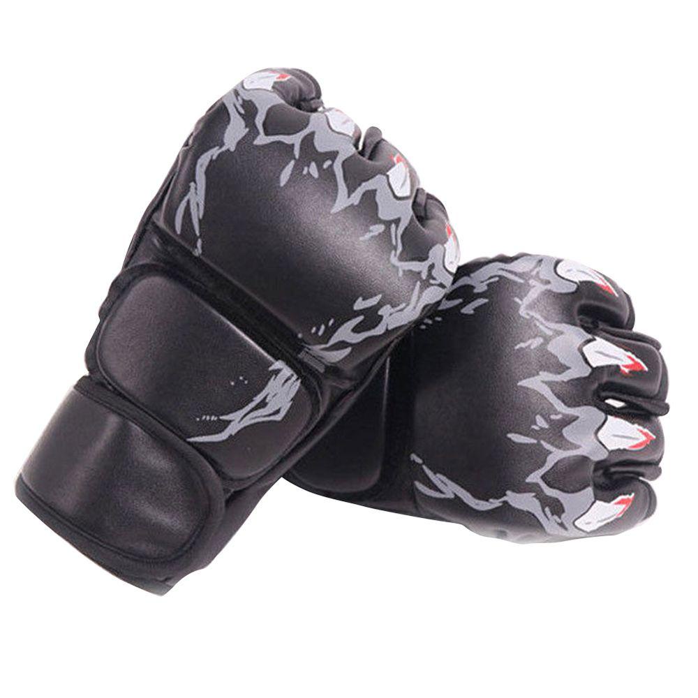 DANILO Boxing Gloves Sanda Karate 1 PAIR Tiger Claw Sparing Grappling Fighting Punch Protector PU Leather Gloves