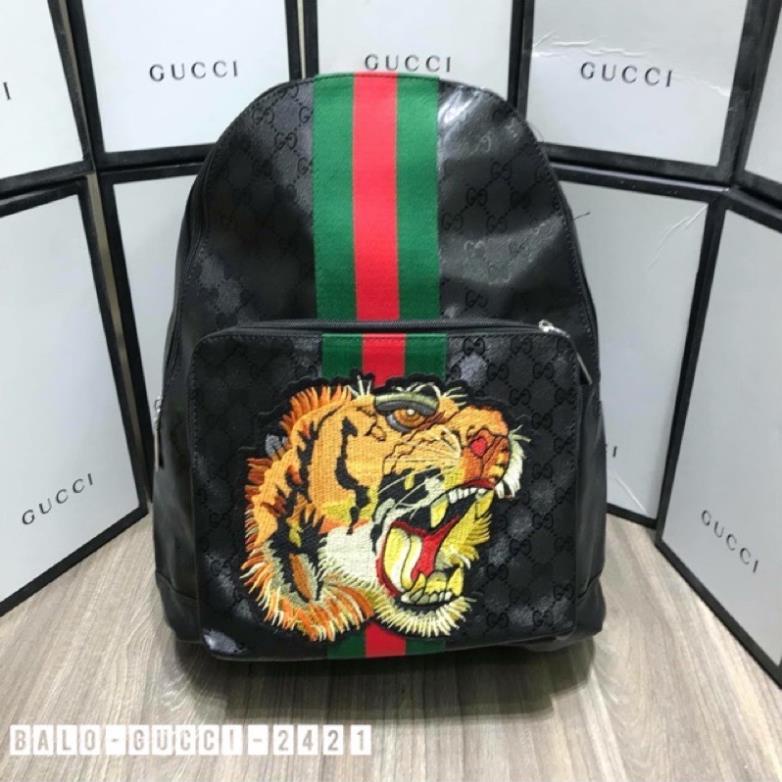 Balo Gucci thêu động vật siêu hot-Balo đi học đi chơi