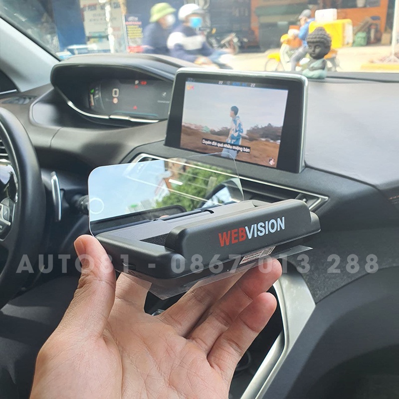 Màn hình Webvision HUD S600 - hiển thị thông tin trên kính lái