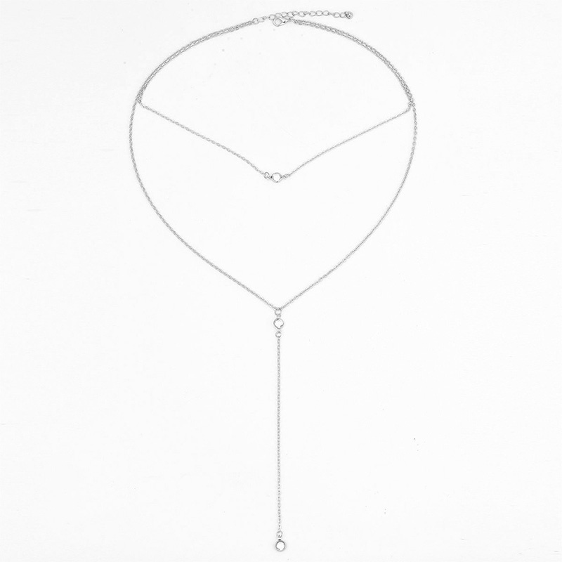 vòng cổ Nhiều Tầng Họa Tiết Chấm Bi Thanh Lịch Và Thoải Mái Cho Nữ