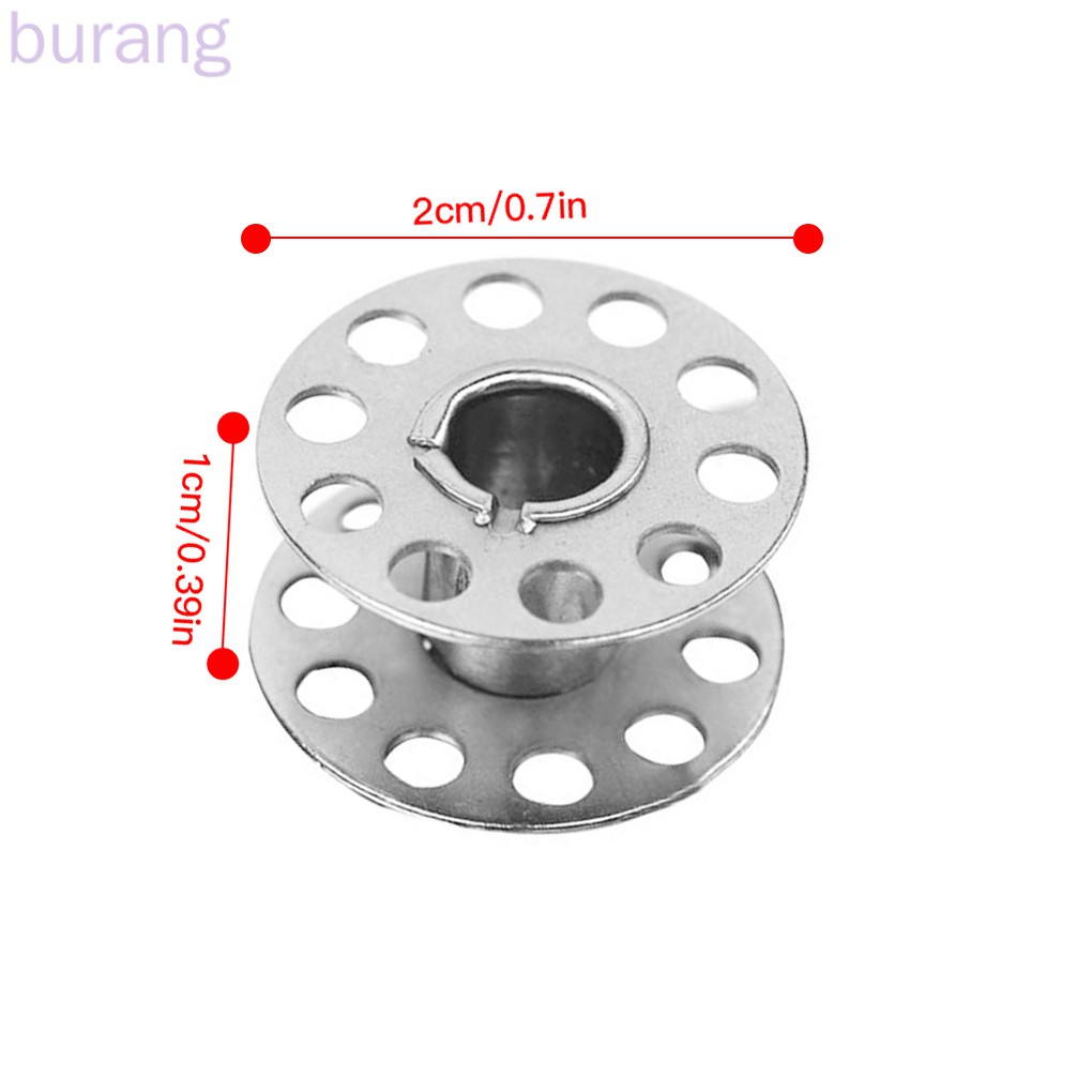 Set 20 suốt chỉ kim loại cho thiết bị máy may nội địa an toàn tiện dụng