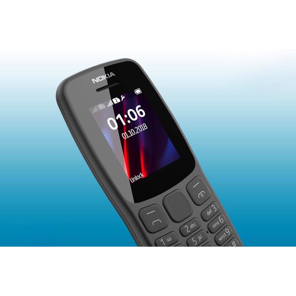 [Freeship toàn quốc từ 50k] Thanh lý Điện thoại Nokia 106 Dual SIM 2018 - Hàng trưng bày chính hãng Nokia