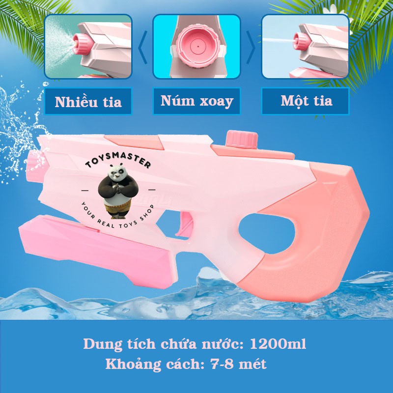 Đồ Chơi Súng Nước Áp lực, Bắn Xa, Nhiều Chế Độ Bắn, To Đại Đồ Chơi Mùa Hè Cho Trẻ, Mẫu Mới Nhất 2021