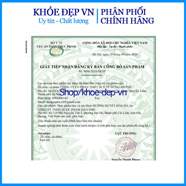 Viên uống Đường huyết hoa đà hỗ trợ hạ đường huyết, ổn định đường huyết, giảm biến chứng tiểu đường - Lọ 30 viên nang