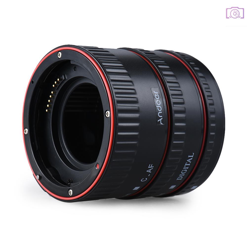 Set 3 Vòng Nối Dài Macro 13mm 21mm 31mm Cho Máy Ảnh Và Ống Kính