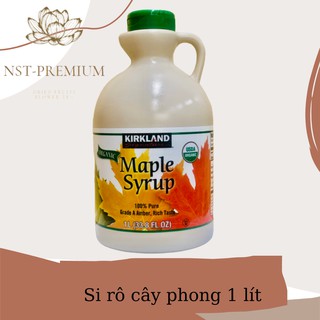 Si rô cây phong tự nhiên 1lít Kirkland- Siryp maple