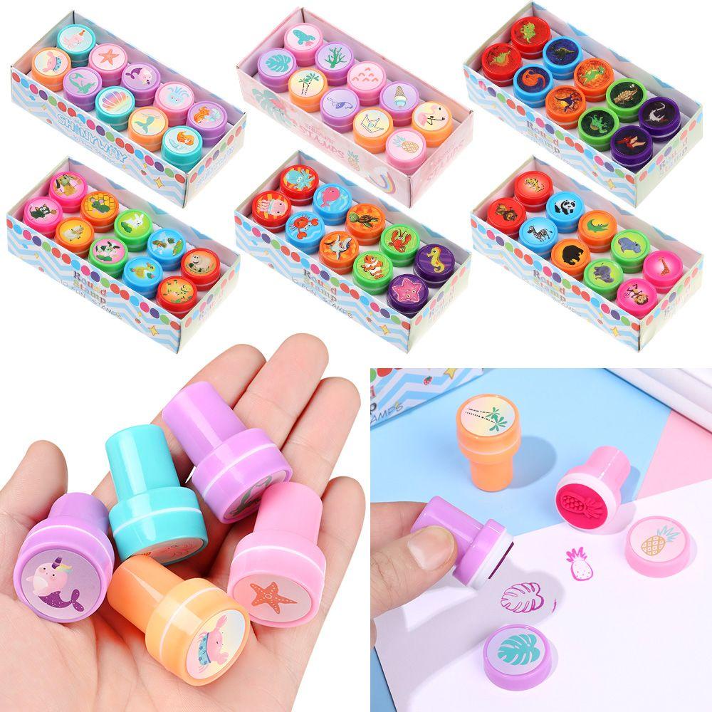 PISTA Con Dấu Tự In Hình Đại Dương Thú Vị Cho Bé