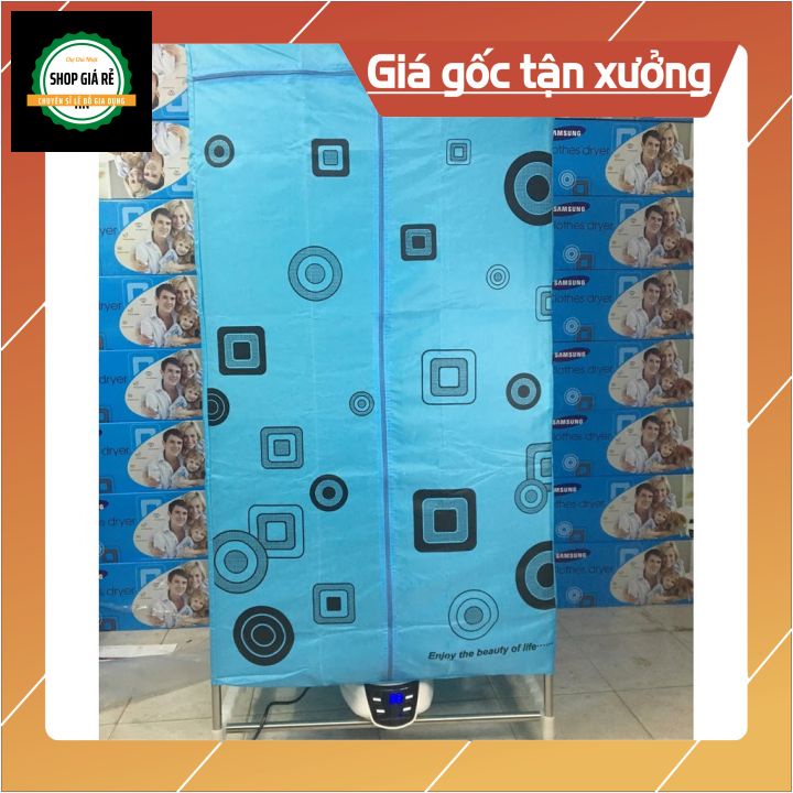 Tủ xấy quấn áo chính hãng sản xuất theo công nghệ mới nhất của Nineshield và Sam Sung