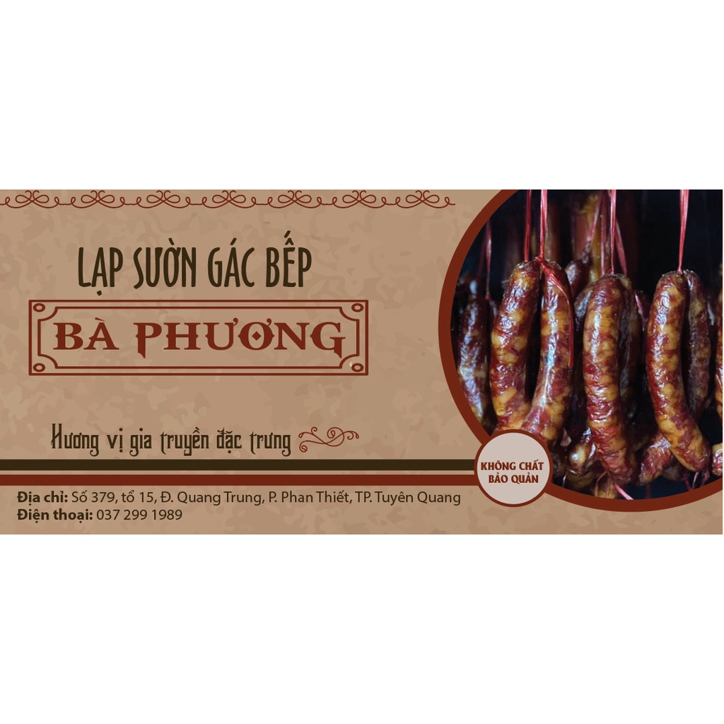 1KG LẠP XƯỞNG BÀ PHƯƠNG 70-80% NẠC