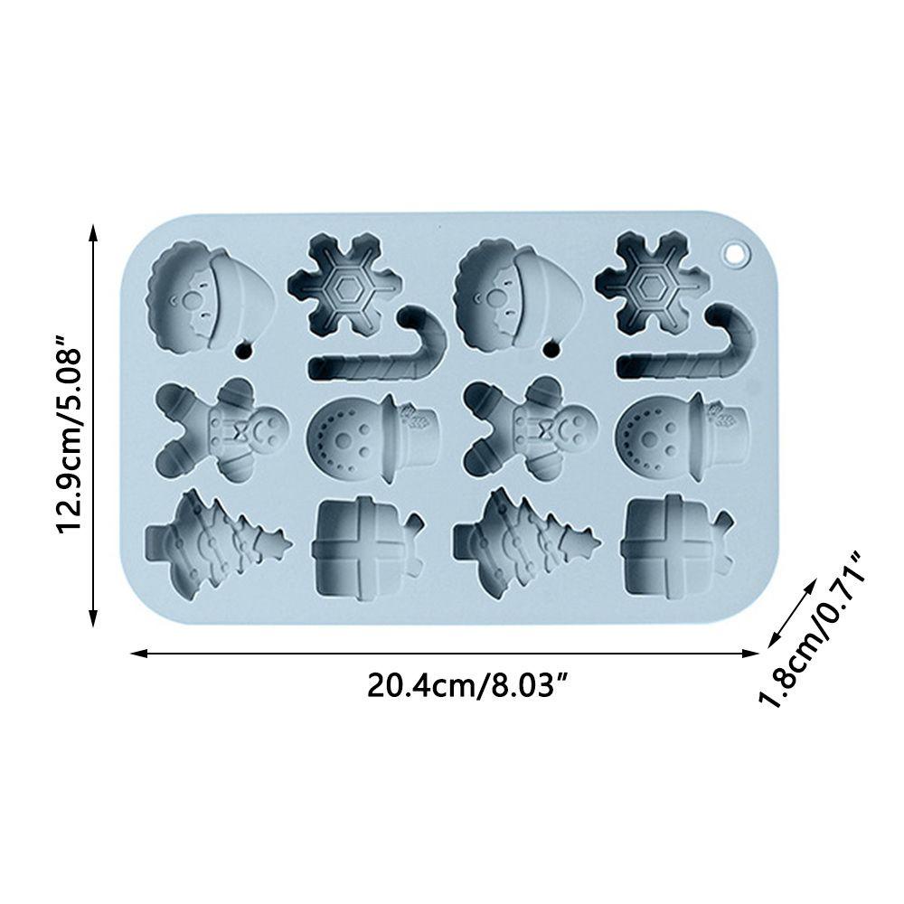 Khuôn Silicone Làm Bánh / Sô Cô La Chủ Đề Giáng Sinh