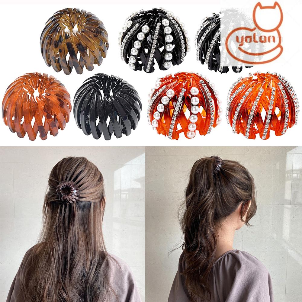 Kẹp Búi Tóc Đuôi Ngựa Phong Cách Vintage Cho Nữ