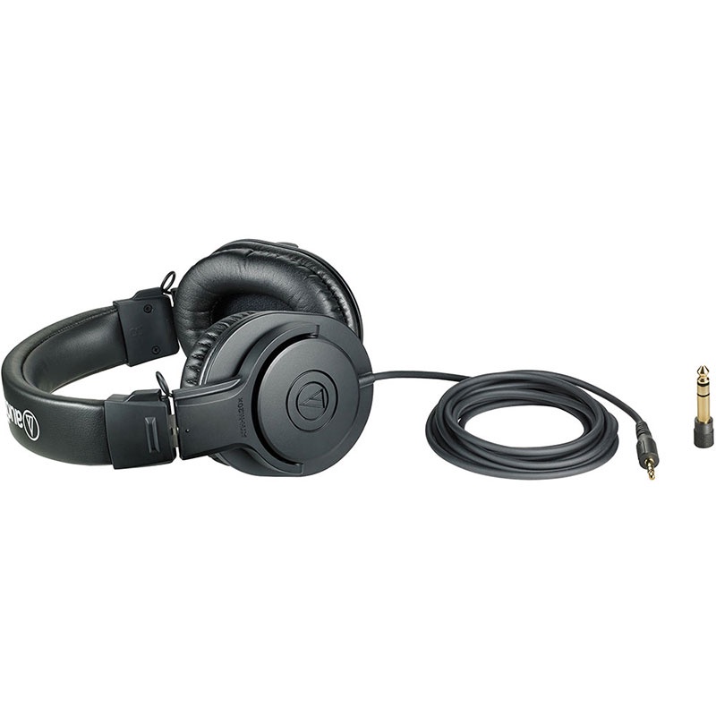 Tai Nghe Kiểm Âm Không Dây Bluetooth Audio Technica ATH M20XBT Thương Hiệu Nhật Bản