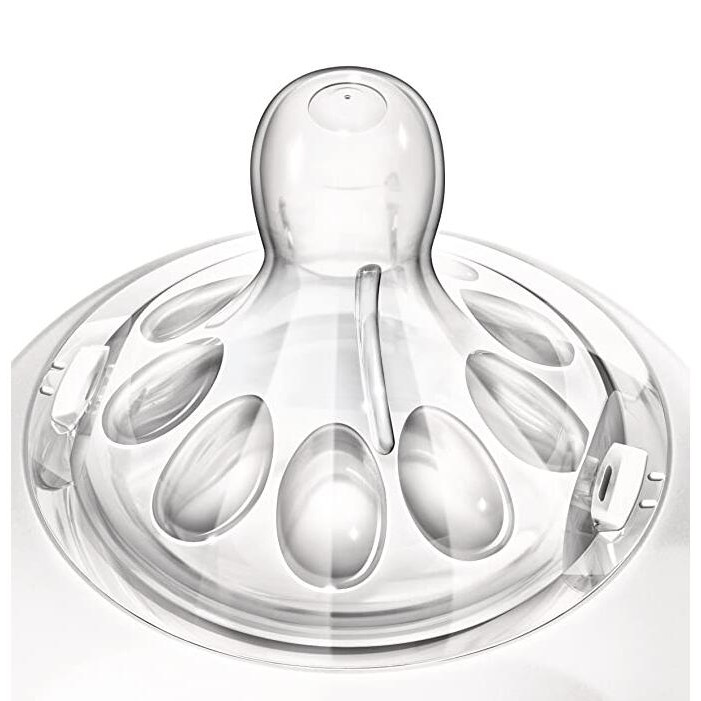 Núm vú thay thế núm vú rộng tự nhiên Avent Núm vú dành cho bình sữa Avent Natural / UK BABY Không chứa BPA