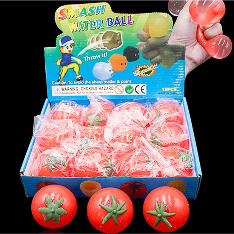 Quả Cà Chua Đỏ Squishy Gudetama đáng yêu mochi slime bóp xả stress giải tỏa căng thẳng