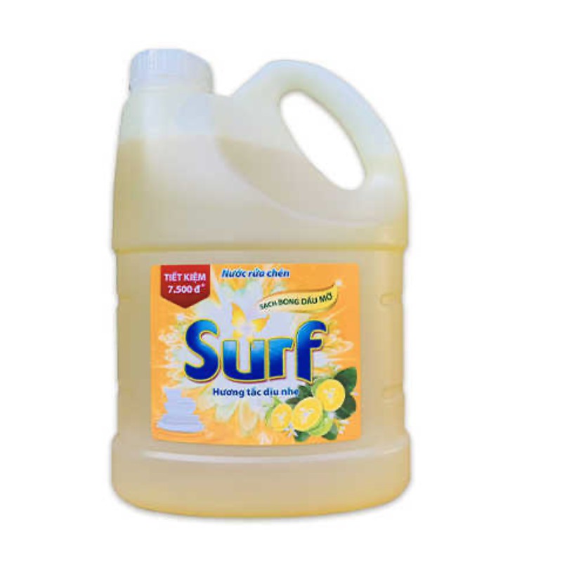 Nước Rửa Chén Surf Hương Tắc 4kg