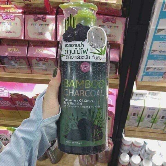 Sữa tắm than tre trị mụn lưng Bamboo | BigBuy360 - bigbuy360.vn