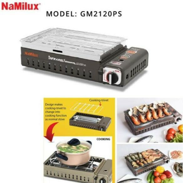 Bếp nướng gas hồng ngoại Namilux GM2120PS