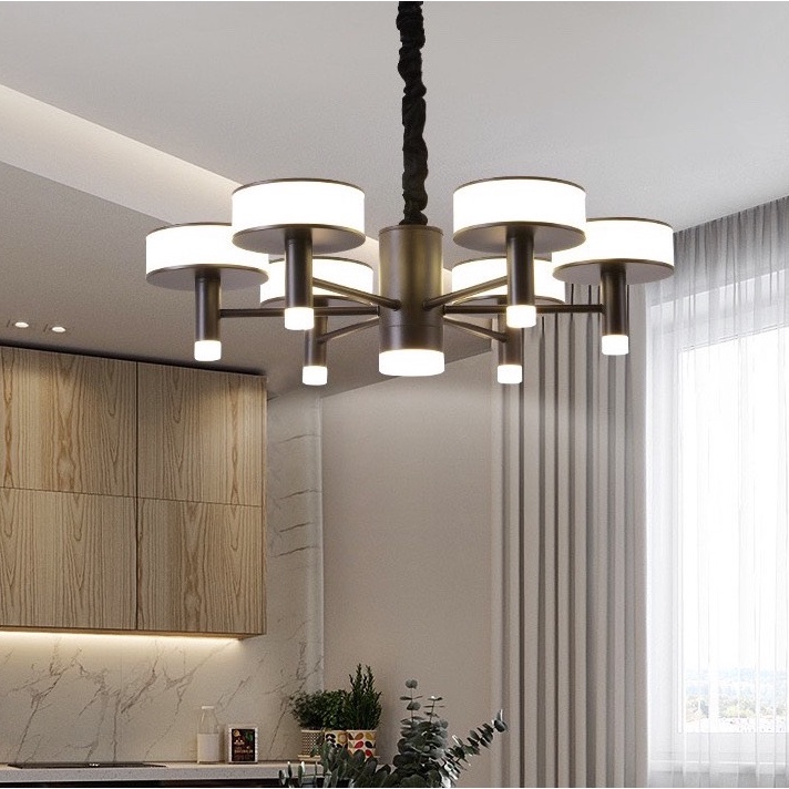 Đèn Chùm Trang Trí Phòng Khách DC 9698 - Đèn Trang Trí Nội Thất Kiểu Dáng Hiện Đại,Sang Trọng