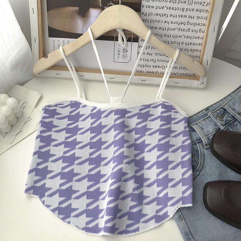 Áo Tank Top Cổ Yếm Thiết Kế Quyến Rũ Cho Phái Nữ