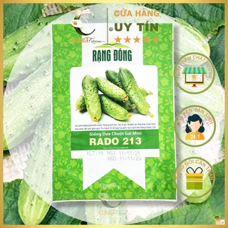 Hạt Giống Dưa Chuột Gai Mini Rado 213 (1gr)