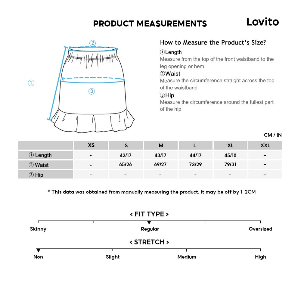 Chân váy chữ A Lovito in caro thường ngày L19D339 (màu quả mơ)