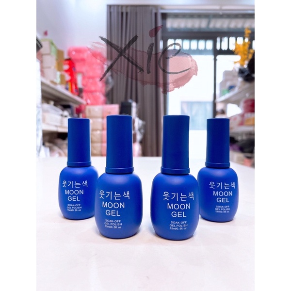 SƠN HÀN MOON GEL TRẮNG - ĐEN - XIE dụng cụ nail&amp;mi ♥️