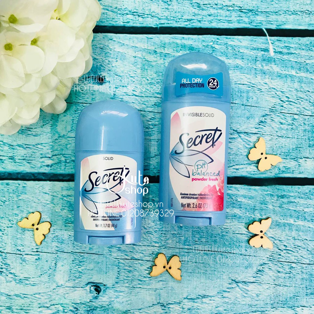 Sáp khử mùi Secret pH Balanced Deodorant 73g