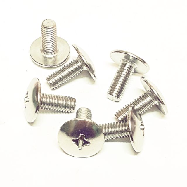 Ốc dù lớn inox 6ly x1.5 x50 con..