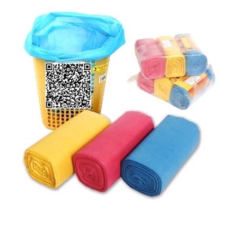 Túi rác màu 3 cuộn