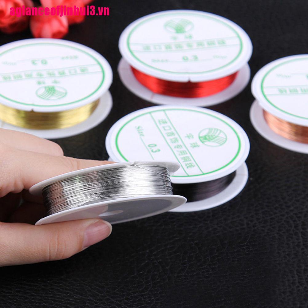 Cuộn Dây Đồng 0.3 / 0.4 / 0.6 / 0.8mm Dùng Làm Đồ Thủ Công
