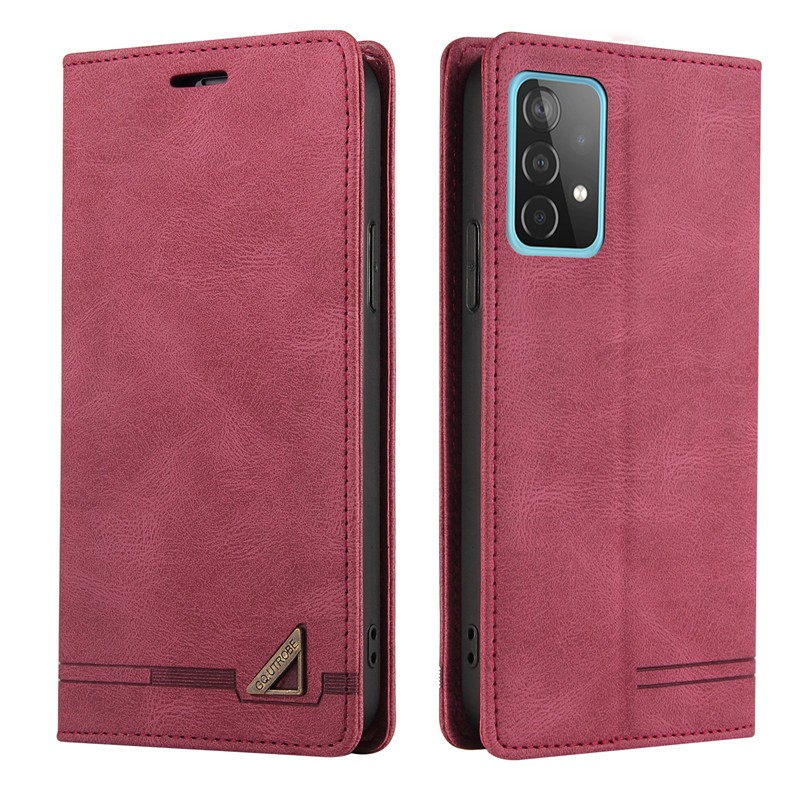 Vỏ Bao Da Điện Thoại PU Dạng Ví Cho Samsung Galaxy A12 A32 4G A51 A71 A32 5G A5 A42 A52 4G A02S A72 4G A21 A52 5G A31 A72 5G A11 A41 A01 Ốp